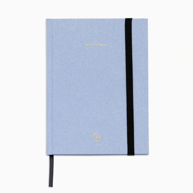 Note To Self - Light Blue Linen