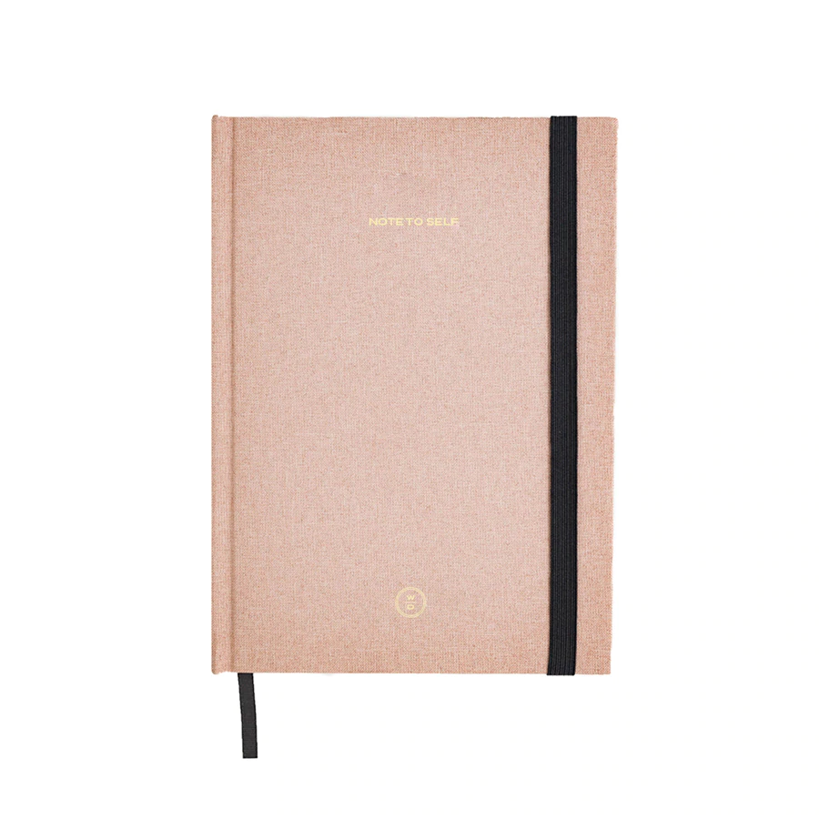 Note To Self - Pink Linen